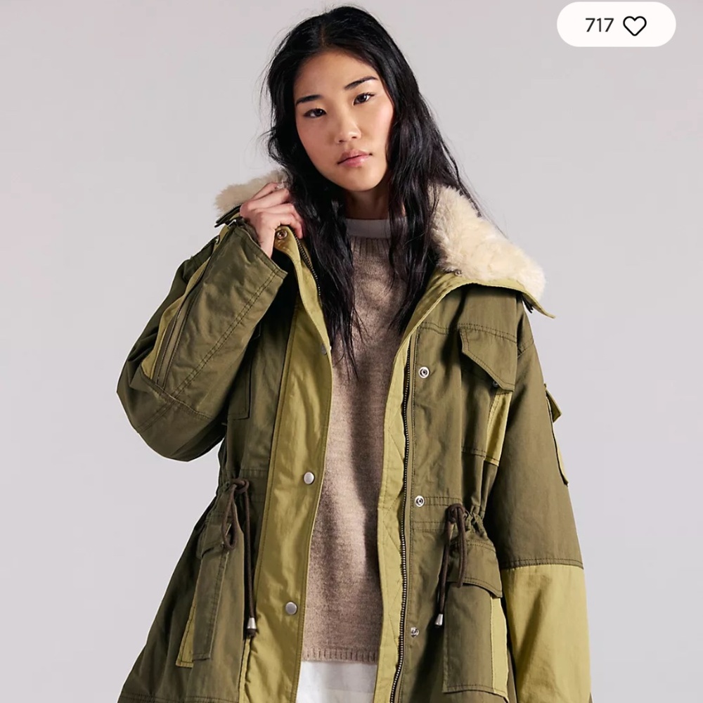 We The Free Pieces of Me Parka NWT